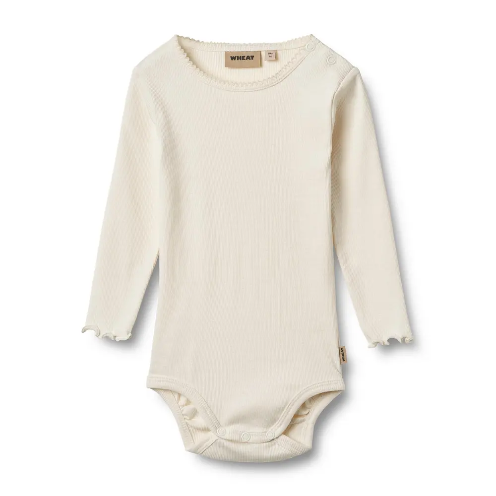 Langærmet Rib Body Regitze   3182   56 fra Wheat