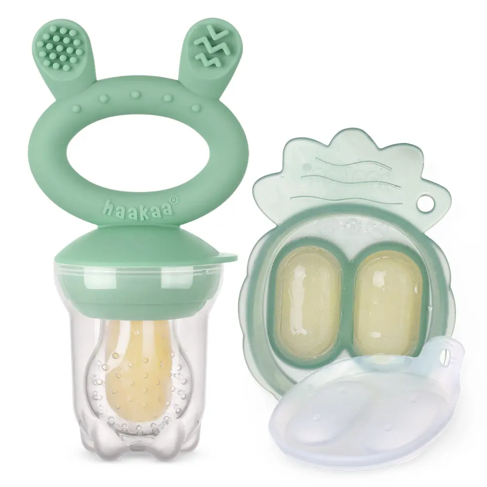 Freeze N Feed Mini Kombi Green fra Haakaa