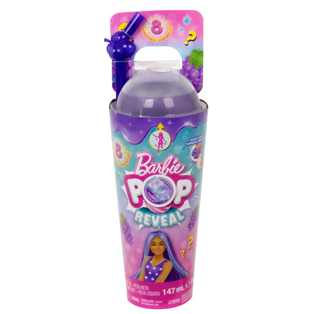 Pop Reveal Juicy Fruits Grape Fizz fra Barbie