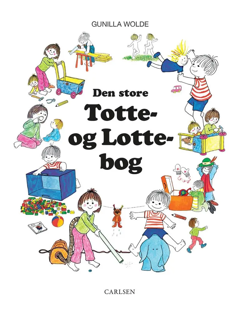 Den Store Totte Og Lotte Bog fra Carlsen