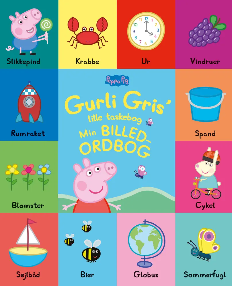 Gurli Grisâ Lille Taskebog   Min Billedordbog fra Alvilda