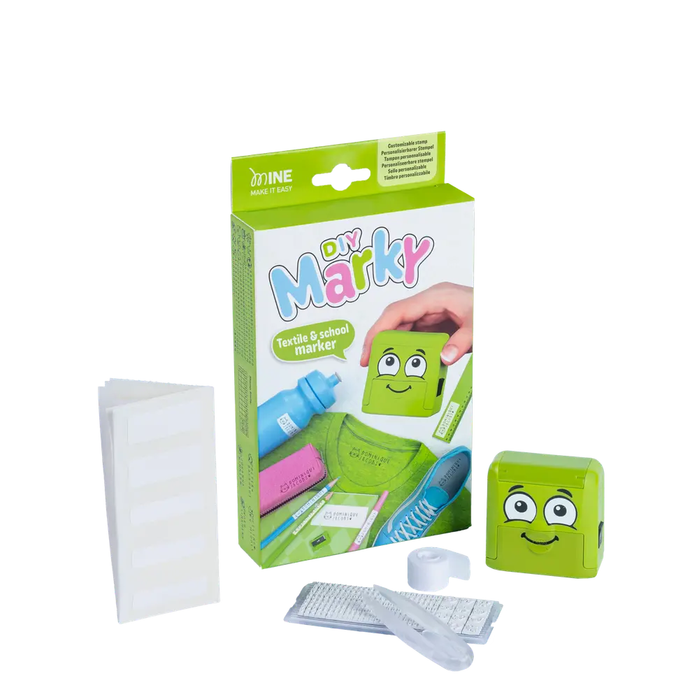 Tøj  Og Markeringsstempel Grøn fra Marky