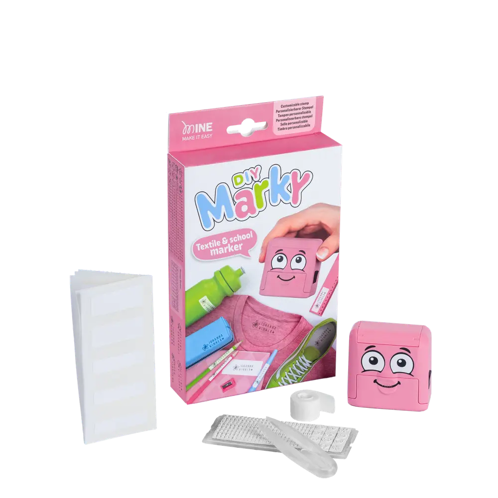 Tøj  Og Markeringsstempel Lyserød fra Marky