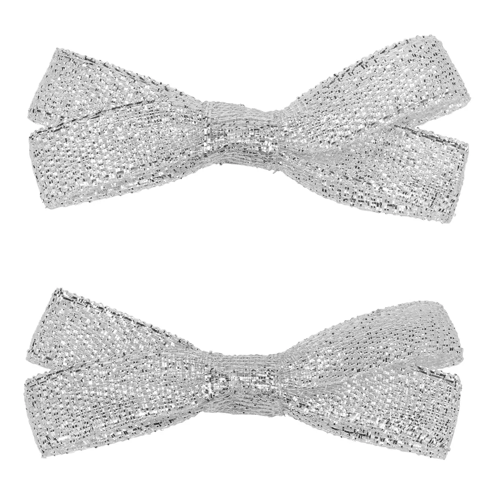 2 Pak Hårspænde   Sølv   One Size fra Jocko