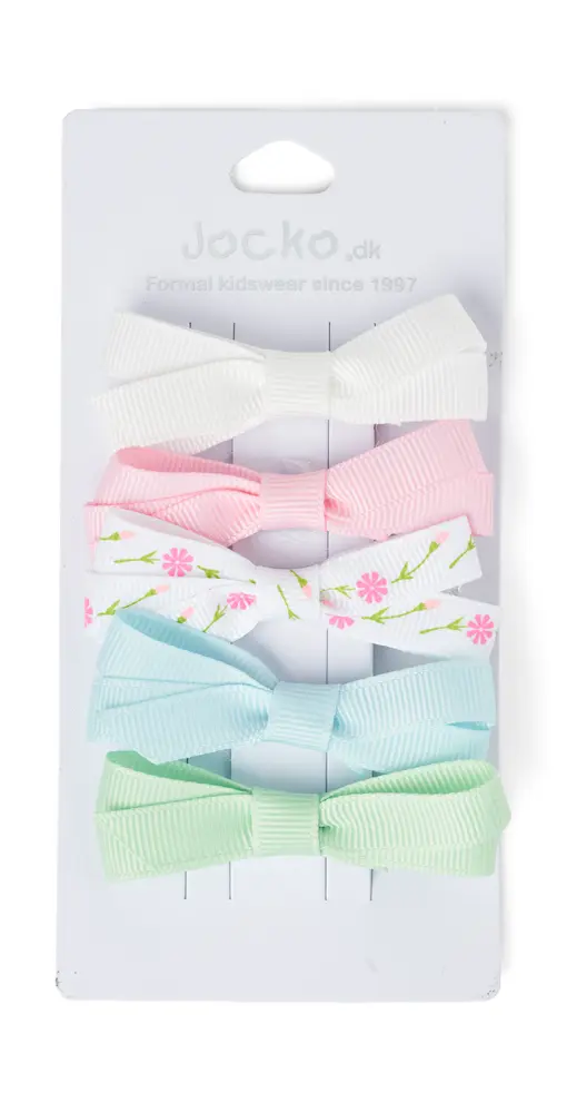 5 Pak Hårspænder   Mix   One Size fra Jocko