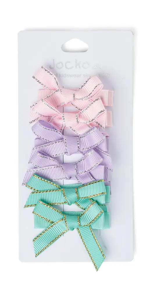 3x2  Hårspænder   Mix   One Size fra Jocko