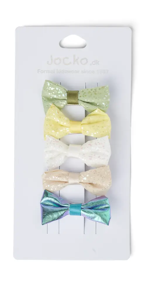 5 Pak Hårspænder   Mix   One Size fra Jocko