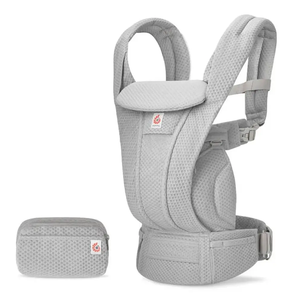 Bæresele, Omni Deluxe, Mesh   Pearl Grey fra Ergobaby