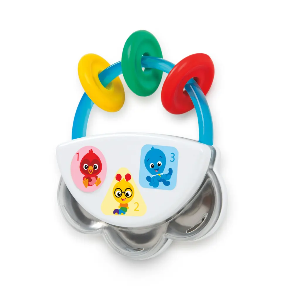 Tiny Tambourine Musiklegetøj Og Rangle fra Baby Einstein