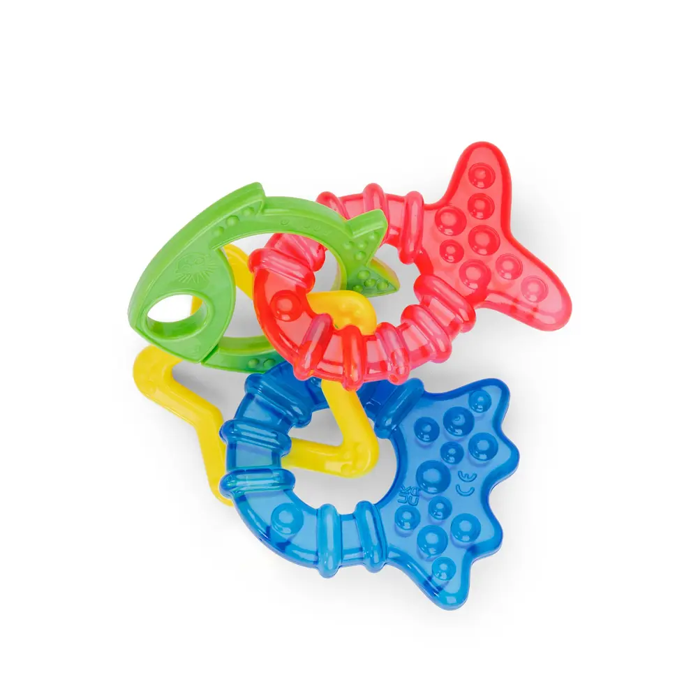 Cool Critters Kølebideringe   Sæt Med 4 fra Baby Einstein
