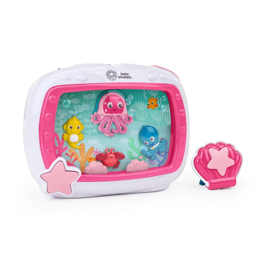 Sea Dreams Soother Aktivitetsophæng Med Lyd   Pink fra Baby Einstein