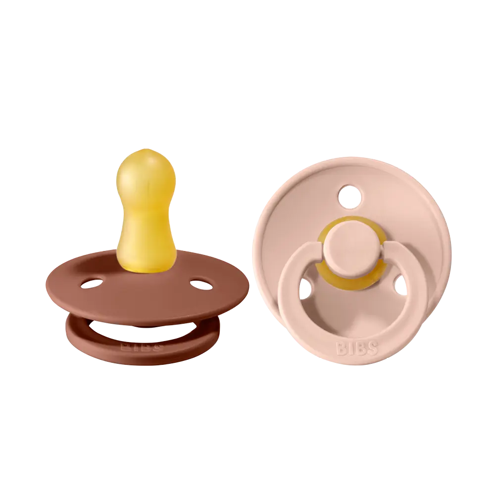 2 Pk. Colour Sut 0 6 Mdr. Latex   Woodchuck Blush fra Bibs