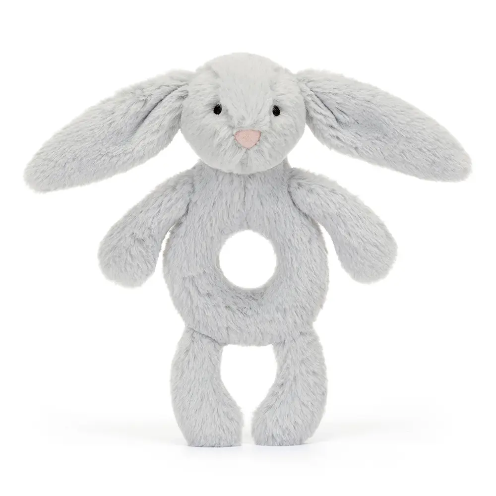 Bashful Kanin, Silver Ring Rangle fra Jellycat