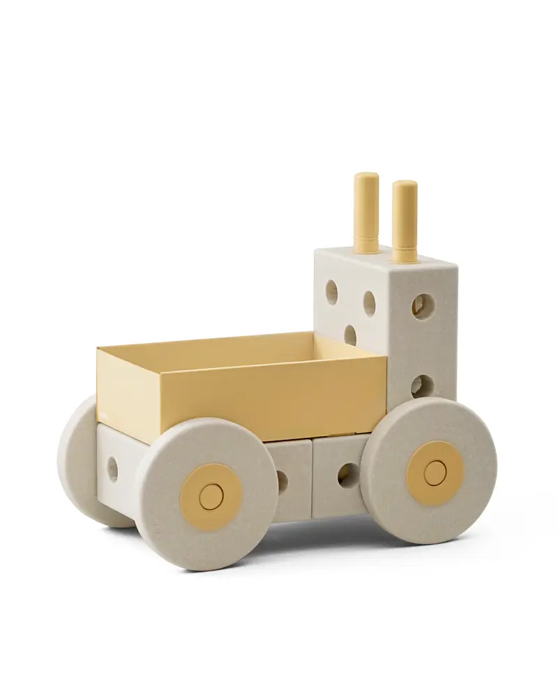 3 In 1 Baby Walker Sand Grey   Honey Yellow fra Modu
