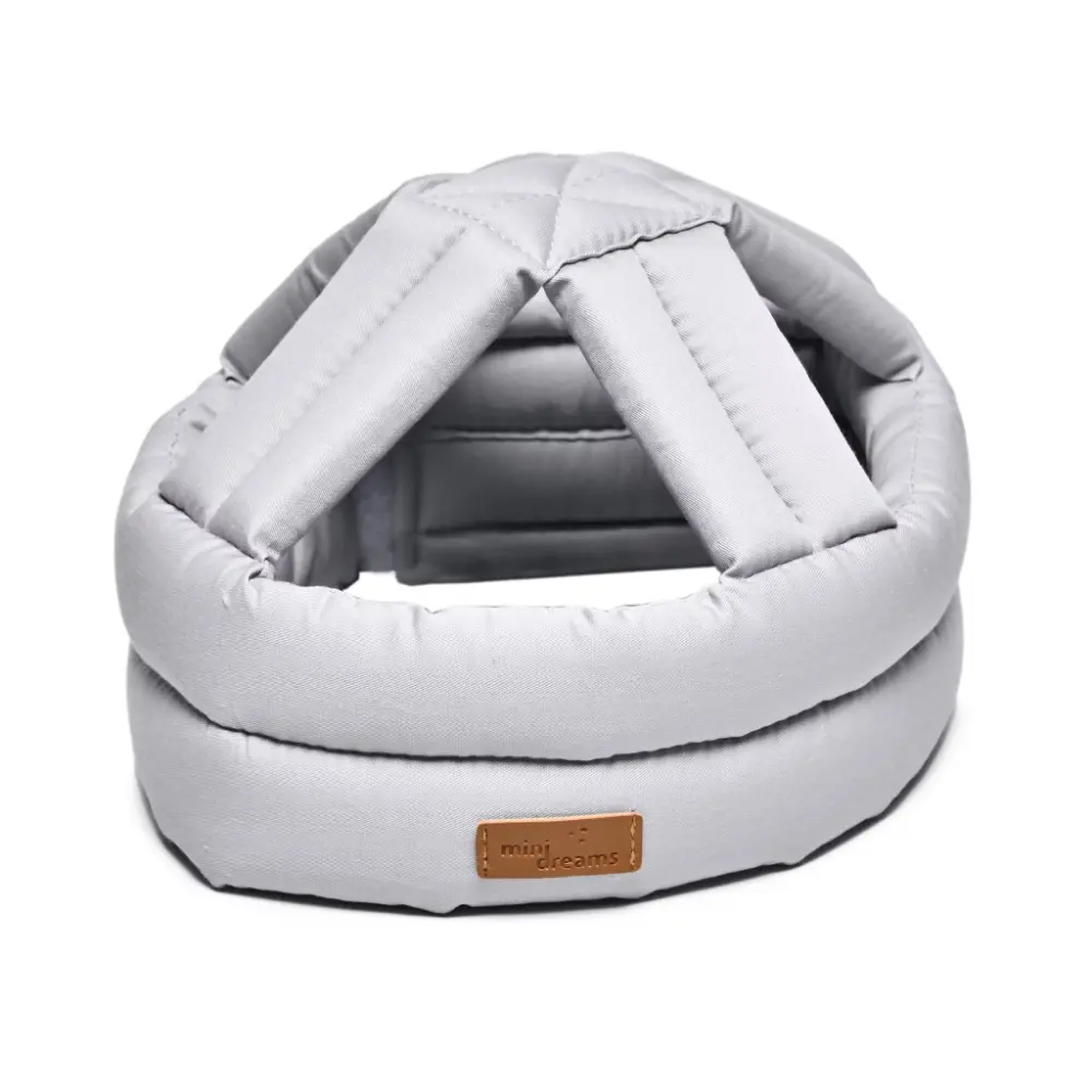 Hovedbeskyttelses Hjelm Baby Grå fra Minidreams