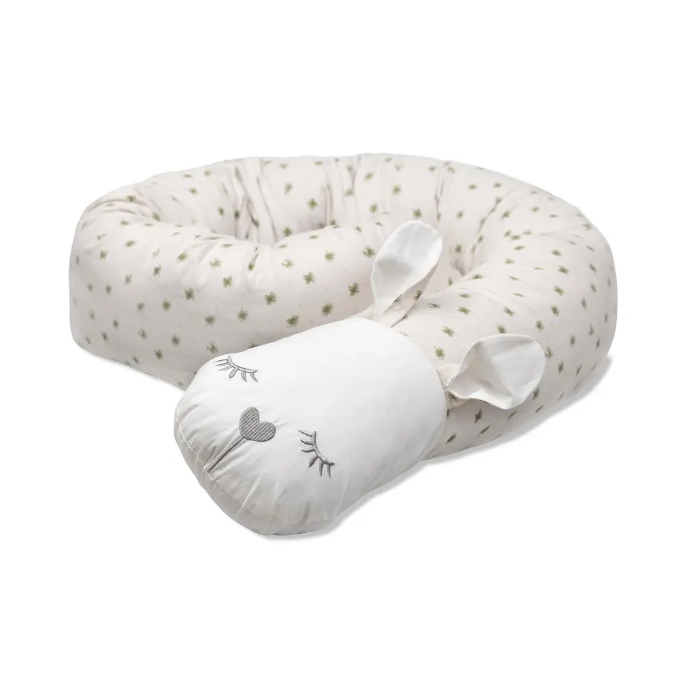 Sengeslange   Beige Firkløver fra Vinter & Bloom