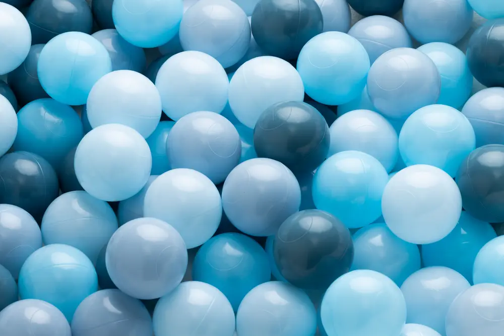 Himmelblå Mix Bold Sæt Med 100 Bolde fra Bekids