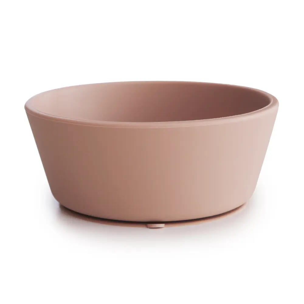 Silicone Bowl (blush) fra Mushie