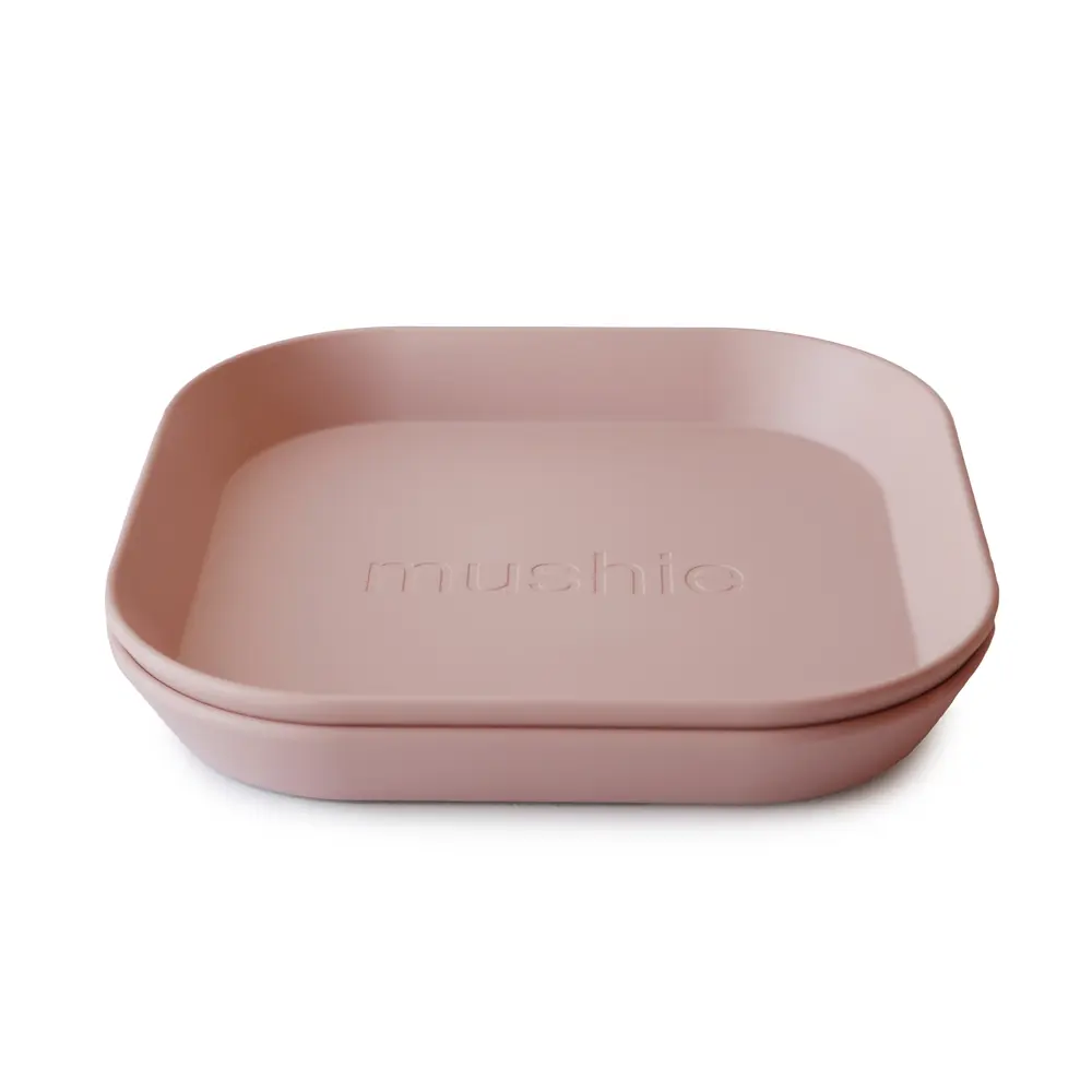Dinner Plate Square Blush fra Mushie