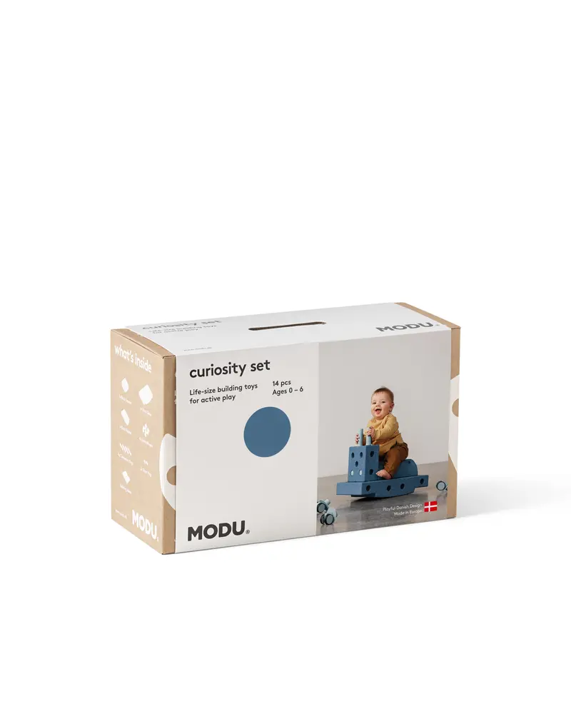 Curiosity Set Deep Blue Sky Blue fra Modu