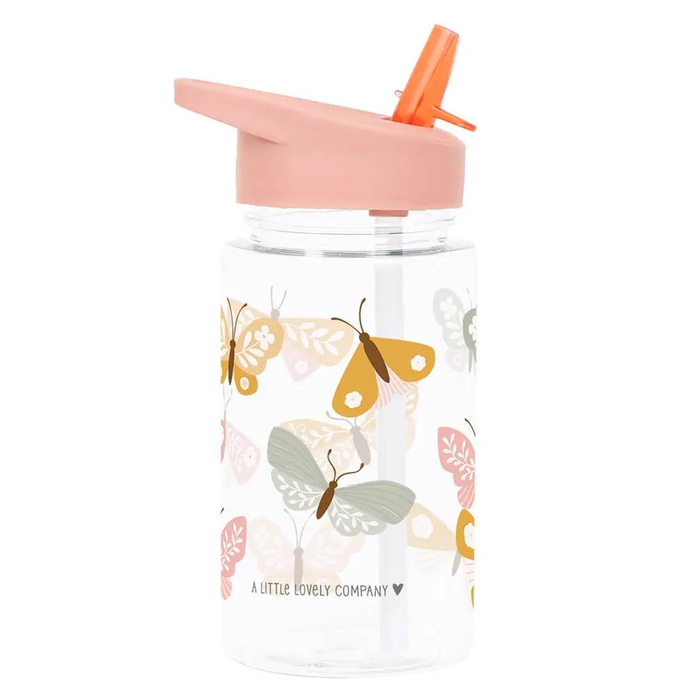 Drikkedunk Plast Butterflies fra A Little Lovely Company