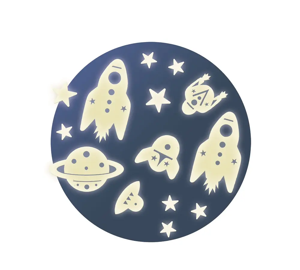 Selvlysende Rummet fra Djeco