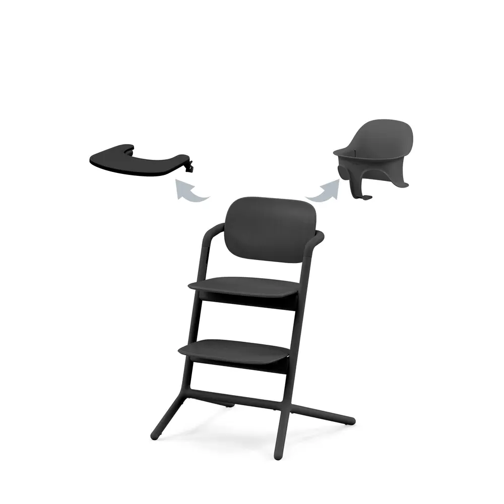 Lemo Højstol 3in1 Sæt Stunning Black fra Cybex