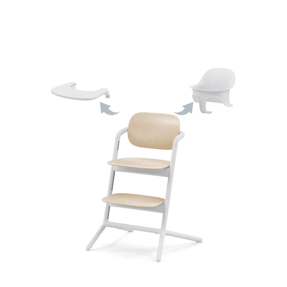 Lemo Højstol 3in1 Sæt   Sand White fra Cybex