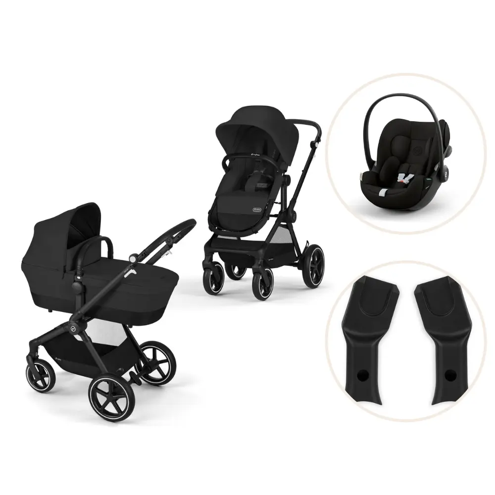 Eos Lux Blk One Box Inkl. Cloud G Og Adapter fra Cybex