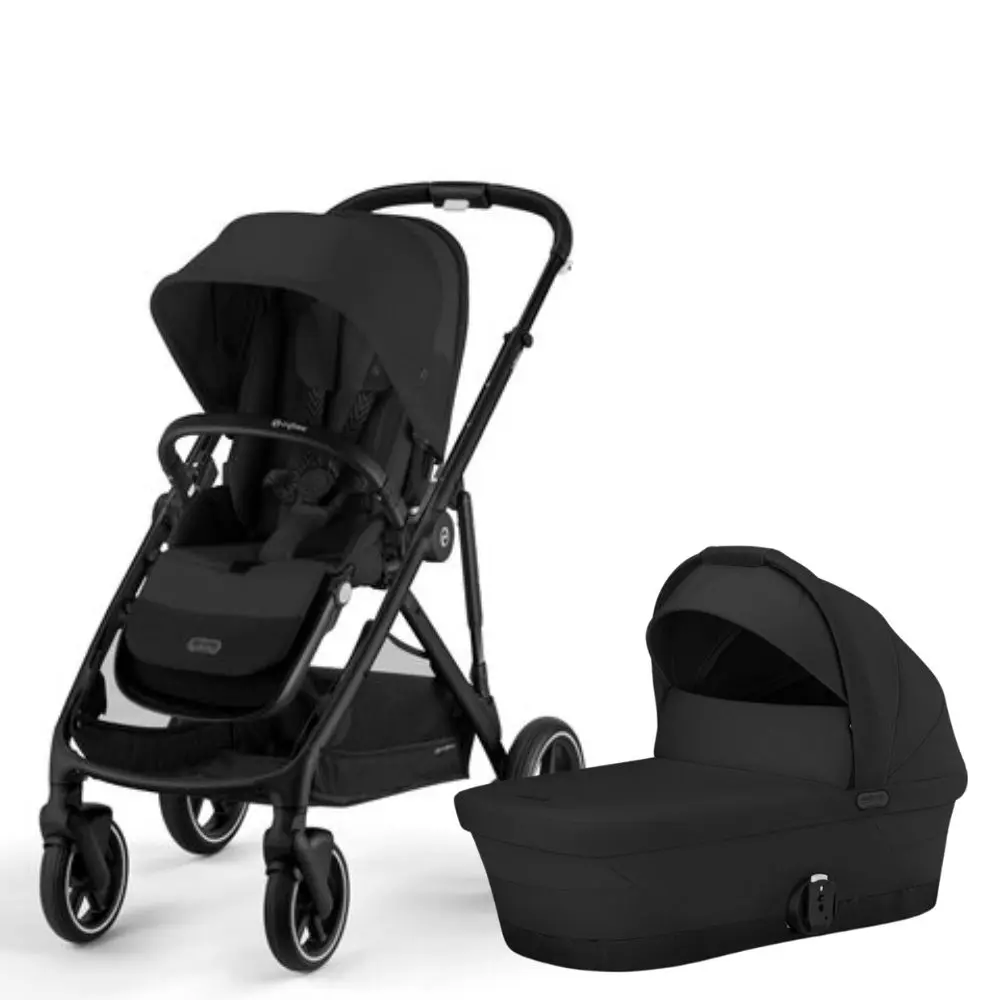 Gazelle S Kombivogn Moon Black fra Cybex