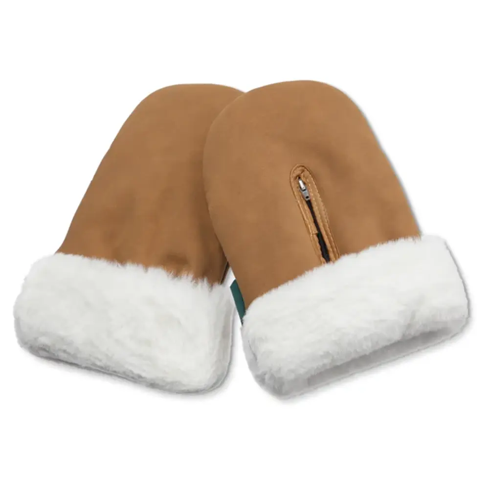 østerbro Handsken Mini   Brown Faux Suede fra Kongwalther