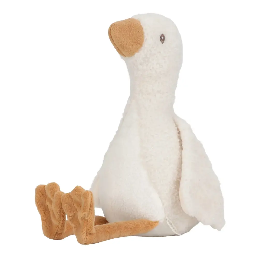 Krammebamse Goose 25cm fra Little Dutch