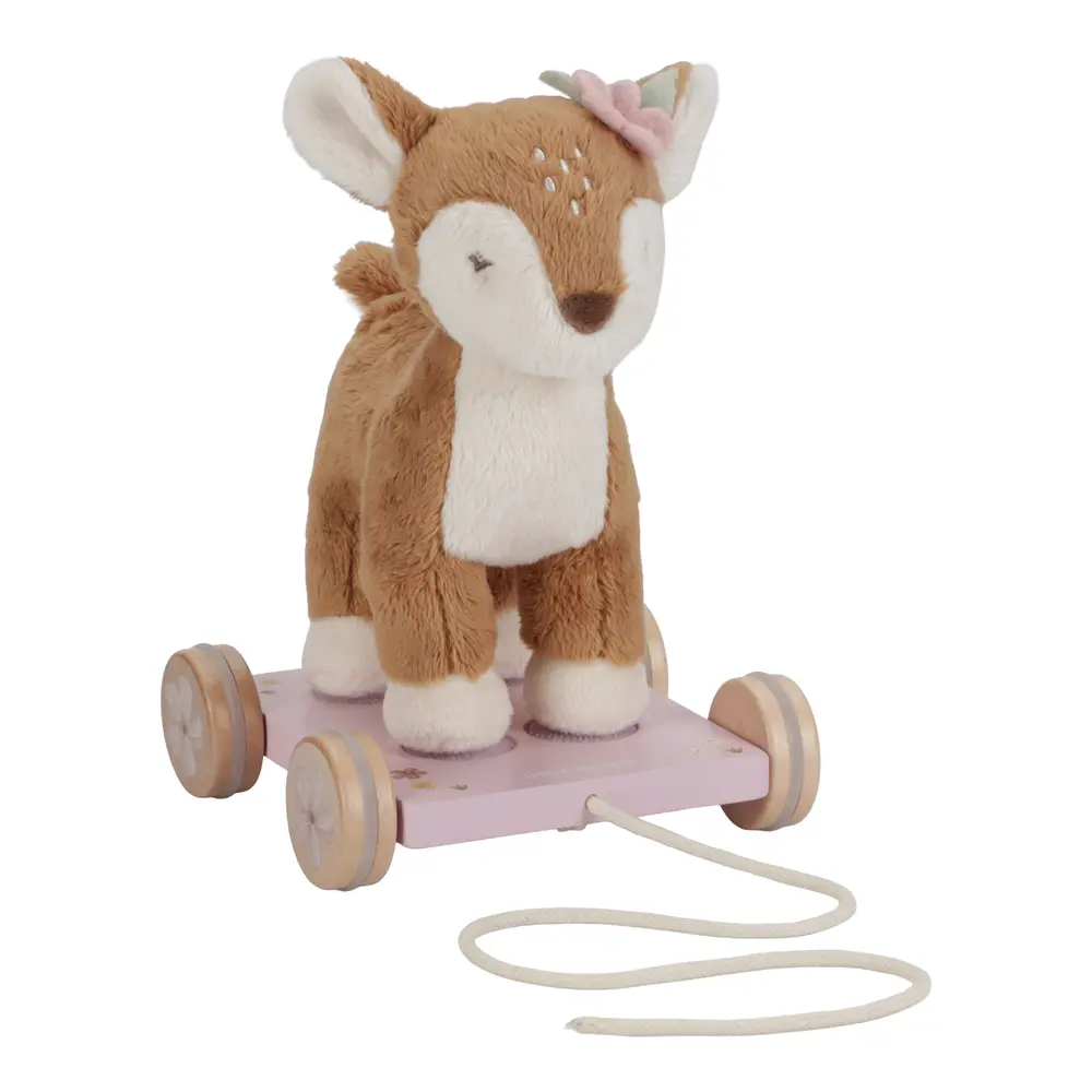 Pull Along Deer Fairy Garden fra Little Dutch