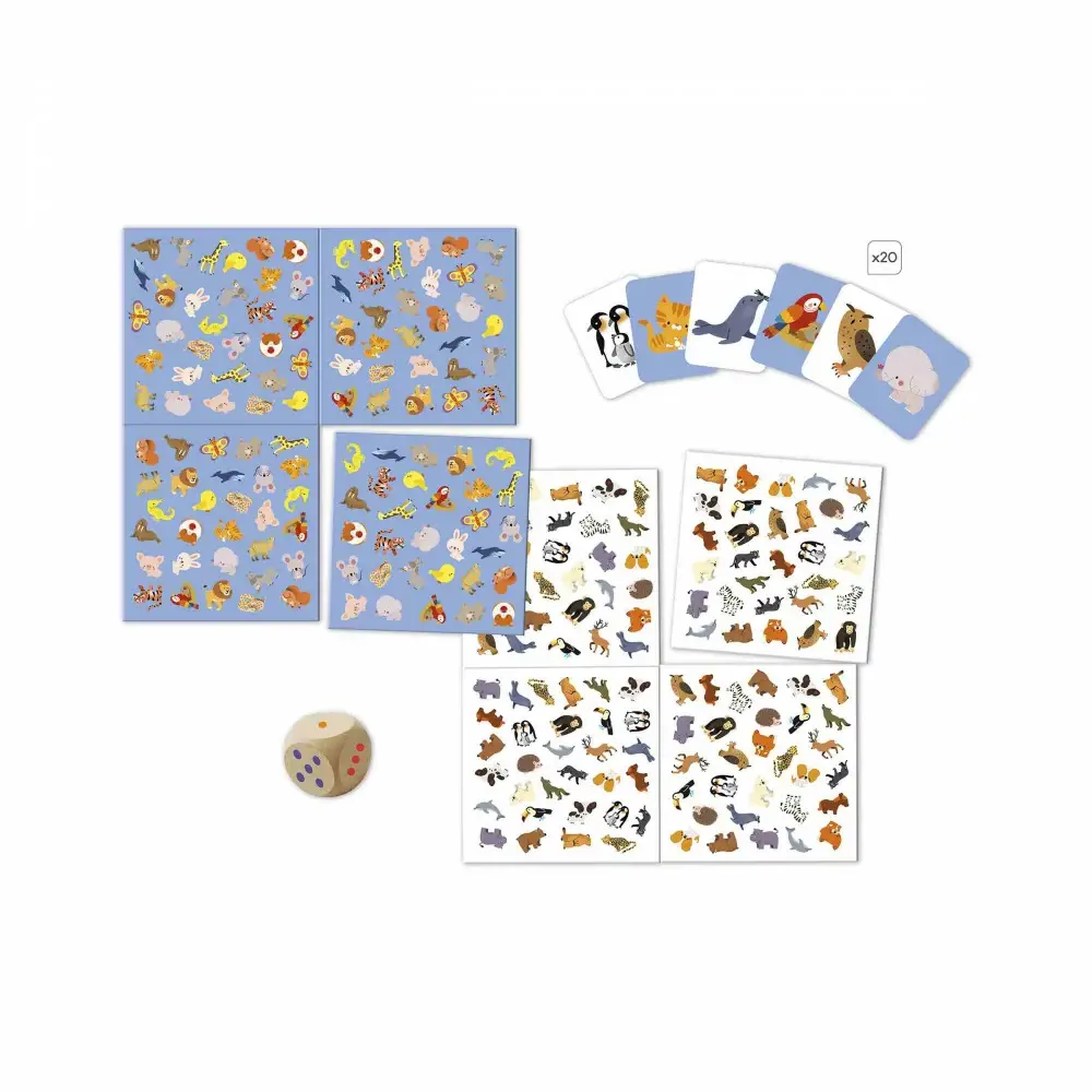Seek & Find Animals fra Janod