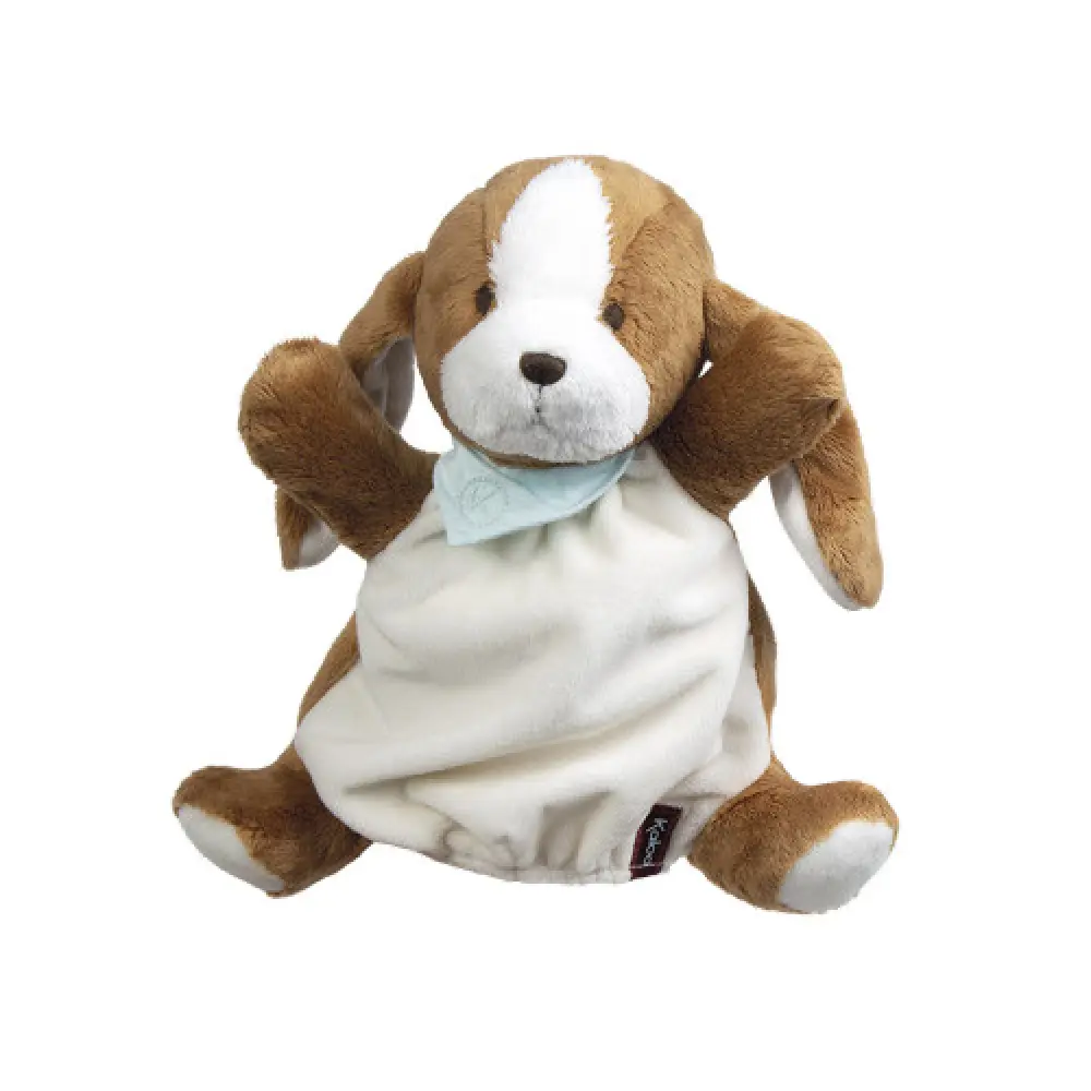 Les Amis Tiramisu Dog Doudou Puppet 25cm fra Kaloo