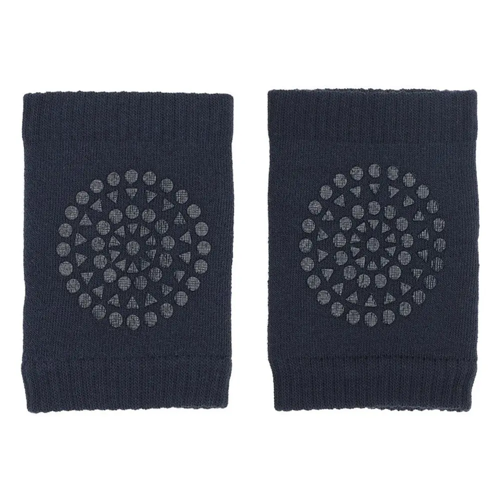 Kravle Knæbeskyttere   Navy Blue   Onesize fra Gobabygo
