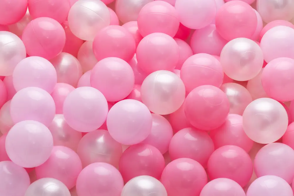 Rosa Mix Bold Sæt Med 100 Bolde fra Bekids