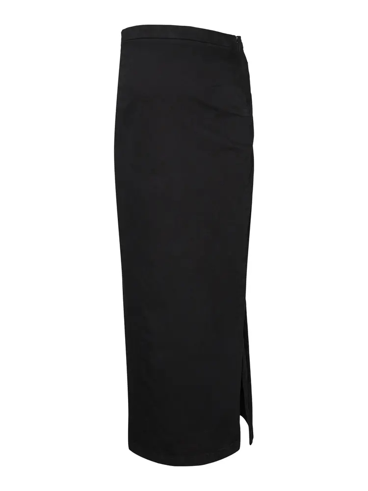 Falula Maxi Nederdel   Black   Xl fra Mamalicious