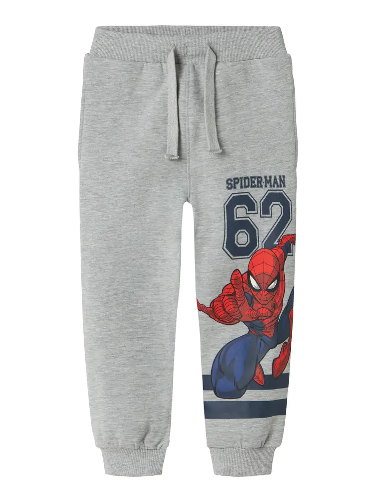 Adam Spider Sweatpants   Grey Melange   104 fra Name It