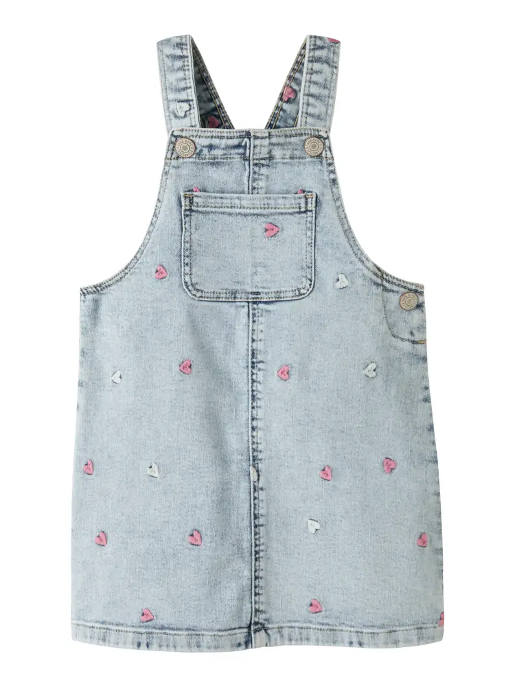 Elina Denim Spencer   Light Blue Bleached Denim   98 fra Name It