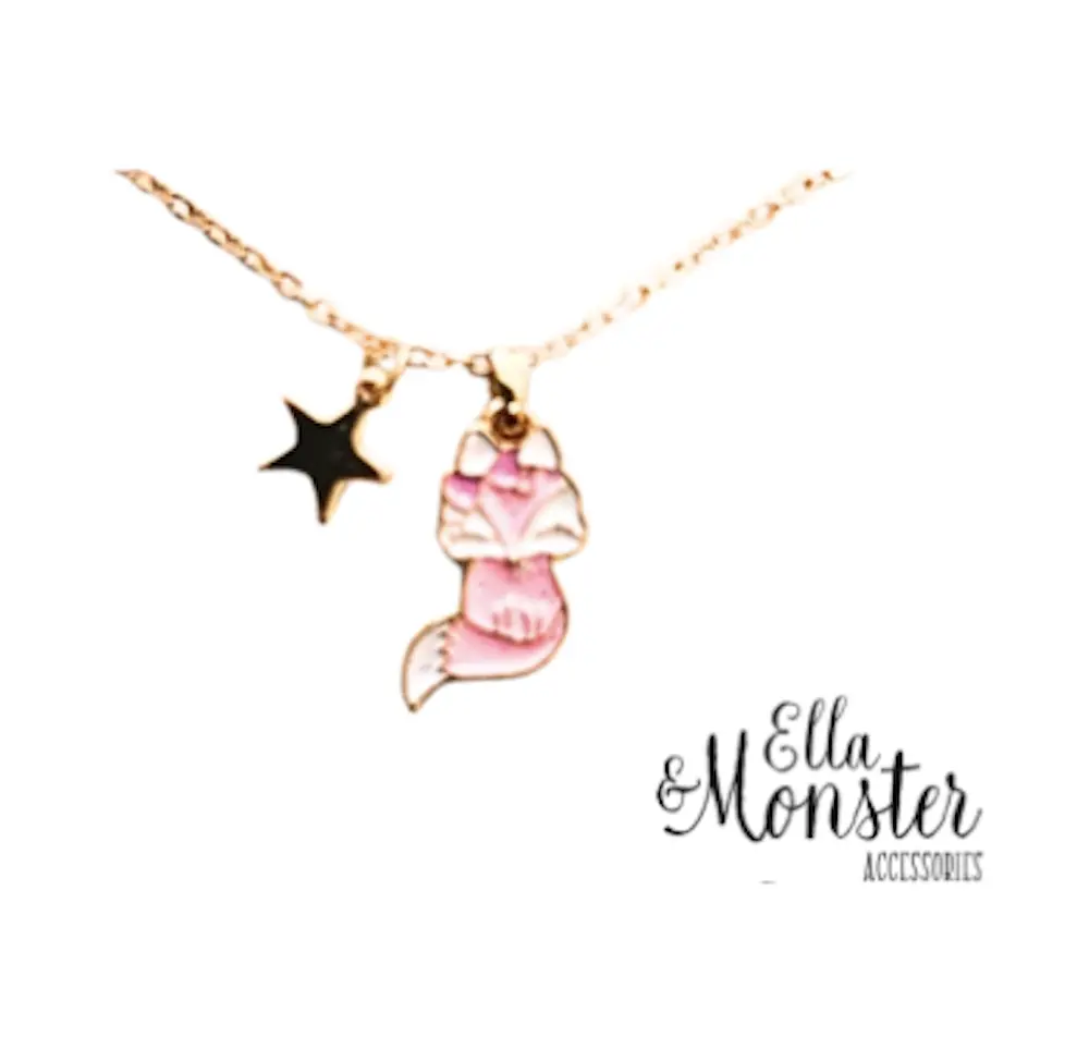 Halskæde Flora Fox fra Ella & Monster