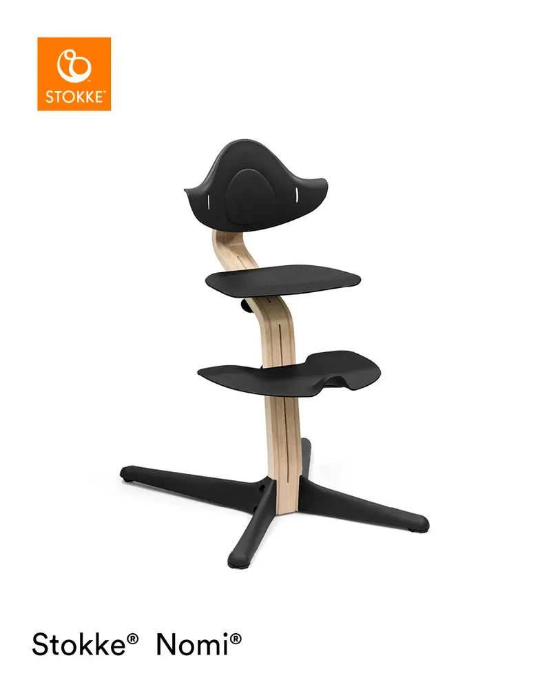 Stol   Natural Black fra Stokke Nomi