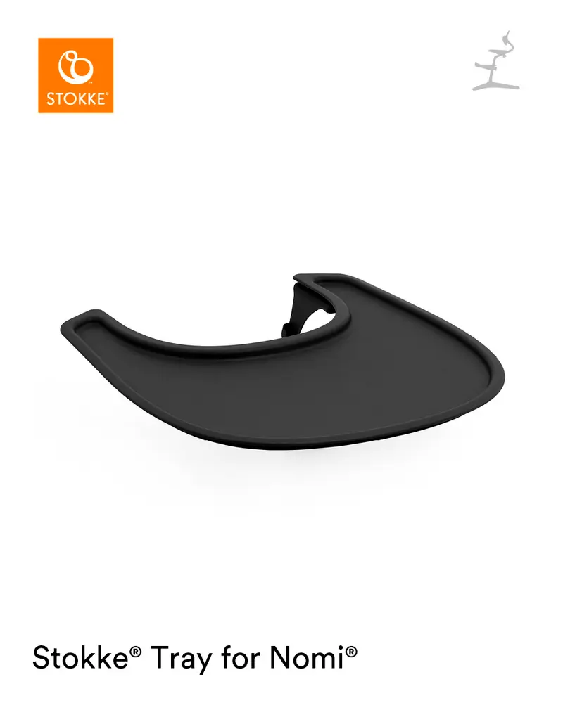 Stokke Tray Til Nomi   Black fra Stokke Nomi