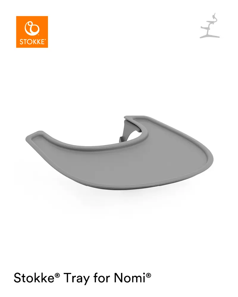 Stokke Tray Til Nomi   Grey fra Stokke Nomi