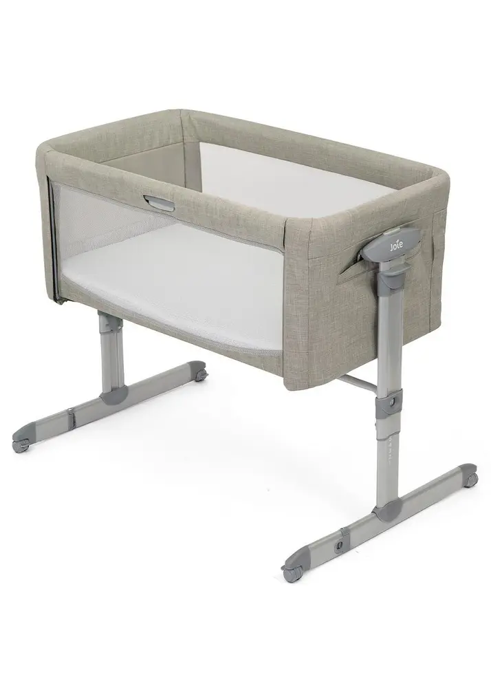 Bedside Crib, Roomie Glide,  Almond fra Joie