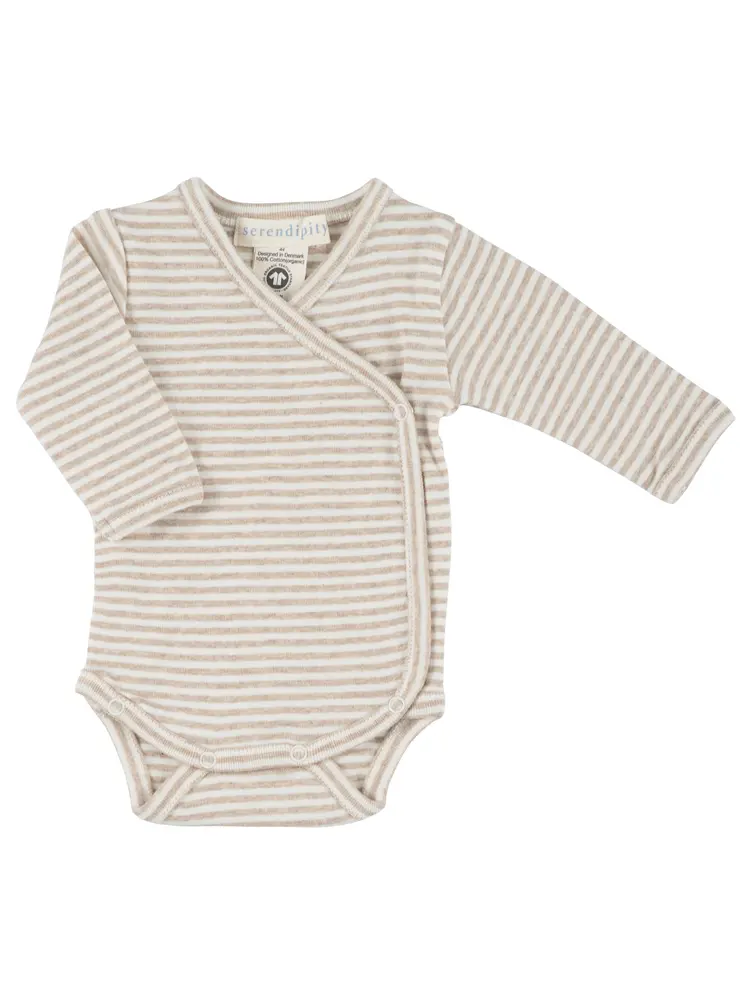 Nyfødt Slå Om Body   Oatstripe   50 fra Serendipity Organics