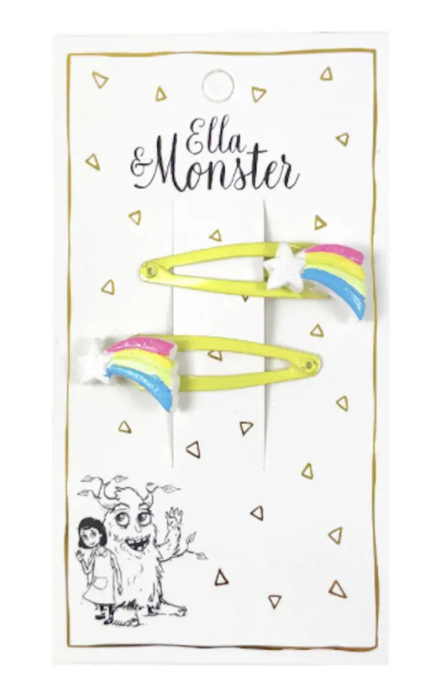 Hårclips Colored Star fra Ella & Monster