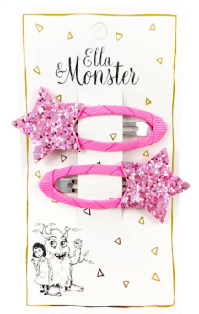 Hårclips Glitter Stardust fra Ella & Monster