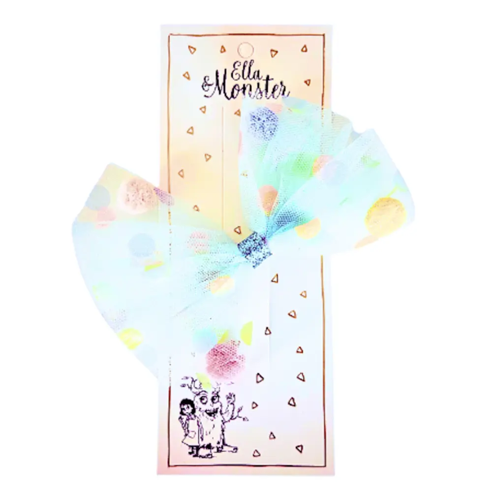 Hårclips Big Party Bow Green fra Ella & Monster