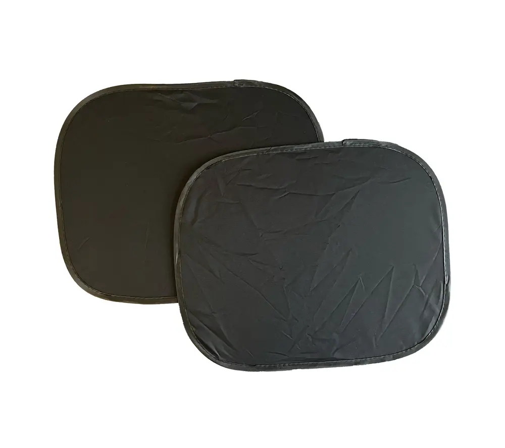 Solskærm 2 Stk Sort fra Scandia